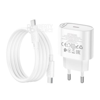 Сетевое зарядное устройство HOCO C109A PD20W Type-C Type-C белый