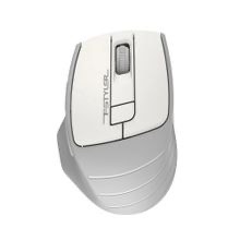 Мышь A4Tech Fstyler FG30S белый/серый оптич. 2000dpi silent беспров. USB 6but (FG30S WHITE)