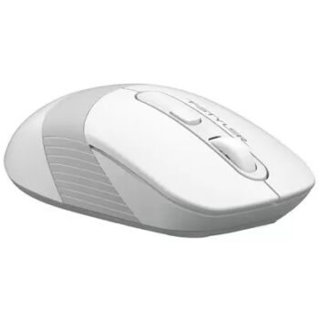 Мышь A4Tech Fstyler FG10 белый/серый оптич. 2000dpi беспров. USB 3but (FG10 WHITE)