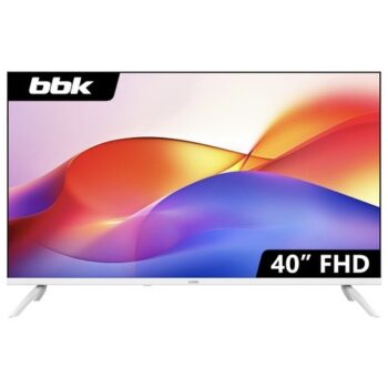 Телевизор LED BBK 40" 40LEM-1042/FTS2C (W) Frameless белый/FULL HD/60Hz/DVB-T2/DVB-C/DVB-S2/USB (RUS
