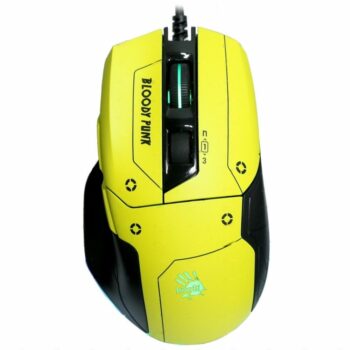 Мышь A4Tech Bloody W70 Max Punk желтый/черный оптич. 10000dpi USB 11but