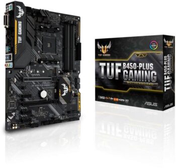 Материнская плата Asus TUF GAMING B450-PLUS II Soc-AM4 AMD B450 4xDDR4 ATX AC`97 8ch(7.1) GbLAN RAID