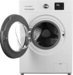 Стиральная машина Hyundai WME7001 кл.:E фронт. макс.:7кг белый