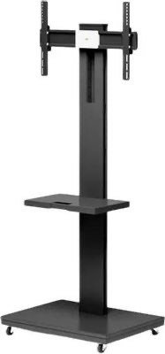 1b9bf8762b761ed0697747360ad7f9c3.jpg Подставка для телевизора Holder PR-106 черный 26"-70" макс.45кг напольный наклон