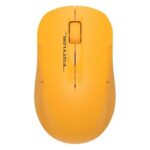 Мышь A4Tech Fstyler FG15C Air2 желтый оптич. 1200dpi беспров. USB для ноутбука 3but