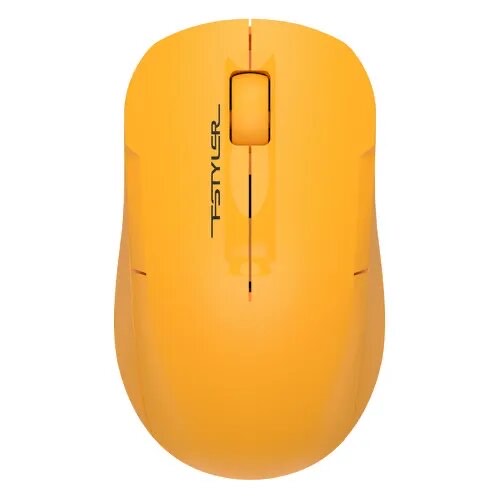 1cb2986473f2c33d1653b51725372cc8.jpg Мышь A4Tech Fstyler FG15C Air2 желтый оптич. 1200dpi беспров. USB для ноутбука 3but