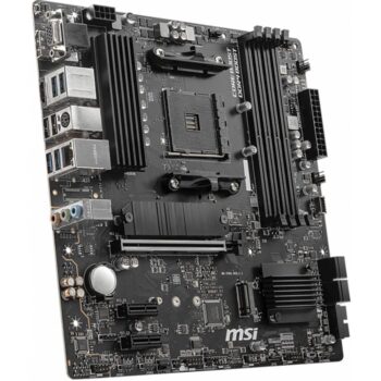 Материнская плата MSI B550M PRO-VDH Soc-AM4 AMD B550 4xDDR4 mATX AC`97 8ch(7.1) GbLAN RAID+VGA+HDMI+