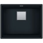 Кухонная мойка FRANKE Kubus KNG 110-52 чёрный матовый (125.0630.924)