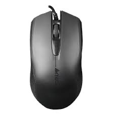 Мышь A4Tech OP-760 черный оптич. 1200dpi USB 3but