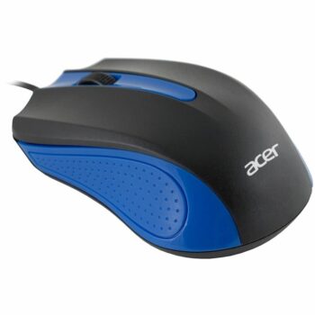 Мышь Acer OMW011 черный/синий оптич. 1200dpi USB 3but (ZL.MCEEE.002)