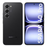 Смартфон Tecno Spark 40 Pro 256Gb 8Gb черный 3G 4G 2Sim 6.78" AMOLED 1224x2720 And15 50Mpix 802.11 a