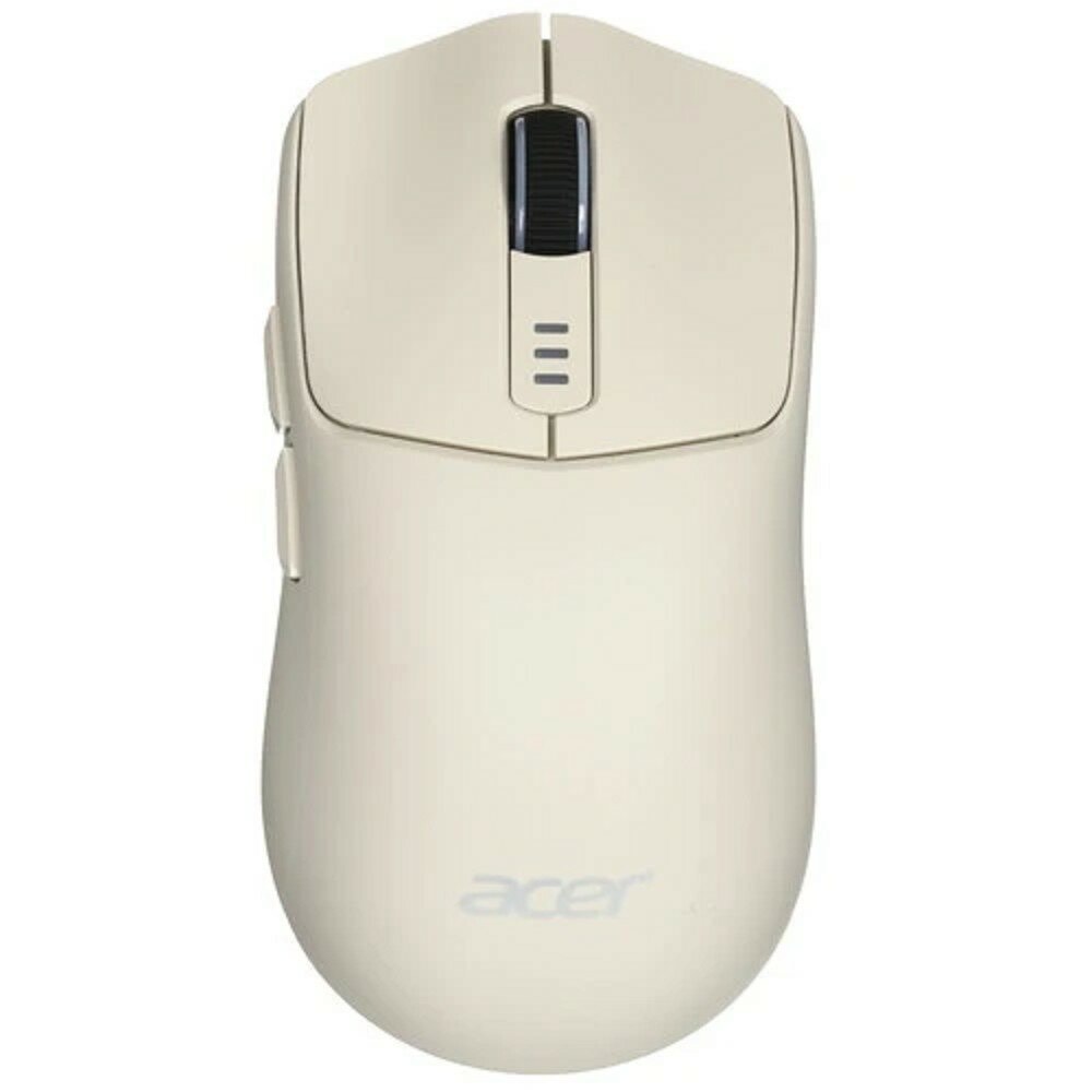 2b453c94cb96256631033d58e6c6b52e.jpg Мышь Acer OMR312 бежевый оптич. 3200dpi беспров. BT/Radio USB 5but (ZL.MCECC.037)