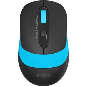Мышь A4Tech Fstyler FG10 черный/синий оптич. 2000dpi беспров. USB 4but (FG10 BLUE)