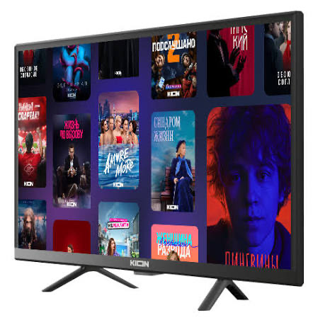 301bc76877746c7fe5f65498a15f2695.jpg Телевизор KION 32" HD Ready Smart TV (32H5L56KF ) с рамкой + годовая подписка KION в подарок. Цвет черный
