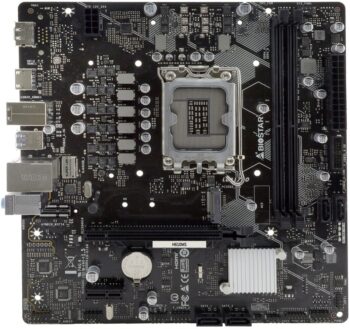 Материнская плата Biostar H610MS Soc-1700 Intel H610 2xDDR4 mATX AC`97 8ch(7.1) GbLAN+HDMI+DP