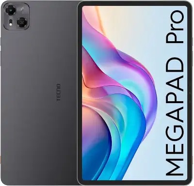 393190c8dae24603ce38983e78e51b8e.jpg Планшет Tecno MegaPad Pro T1201 G100/8Gb/128Gb 12"/4G/серый IPS 2000x1200/Android 15/13Mpix/5Mpix/10