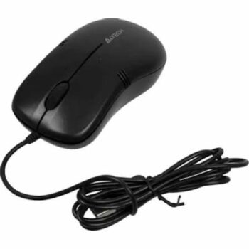 Мышь A4Tech OP-560NUS черный оптич. 1200dpi silent USB 2but