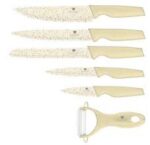 Набор ножей 8 пр. Royal Chef RC-18889 кремовые