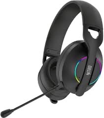 Наушники с микрофоном Acer OHR400 Nitro черный 1м мониторные BT/Radio/3.5mm (ZL.HDSEE.00G)