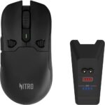 Мышь Acer Nitro OMR404 черный оптич. 6400dpi беспров. BT/Radio USB 6but (ZL.MCEEE.02T)