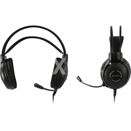 4d72c258ed35c33f9019ad00406af0ec.jpg Наушники с микрофоном A4Tech Fstyler FH300U черный 2м мониторные USB (FH300U BLACK)