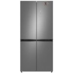 Холодильник Weissgauff WCD 450 Bru Steel Glass NoFrost Inverter