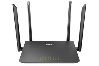 Роутер беспроводной D-Link DIR-820/RU/A1A AC1200 10/100BASE-TX черный
