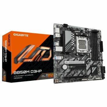 Материнская плата Gigabyte B850M D3HP Socket AM5 AMD B850 4xDDR5 mATX AC`97 8ch(7.1) GbLAN RAID+HDMI