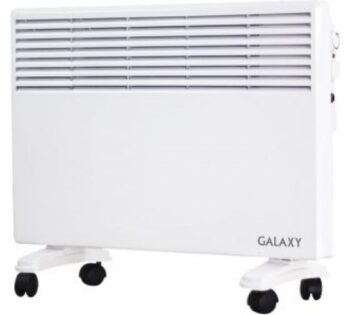 Обогреватель конвекционный Galaxy LINE GL 8228, белый, 2200 Вт, 2 режима работы, регулируемый механический термостат, площадь обогрева 25м2, алюминиевый нагревательный Х-элемент, защита от перегрева, колеса для перемещения, возможность установки во в