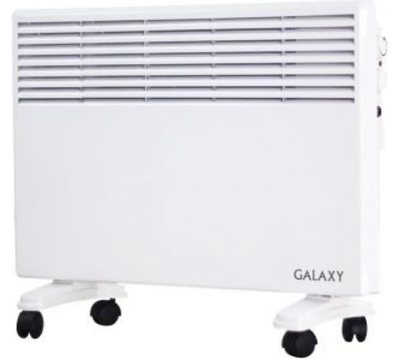 59a9f2cbce7ada64e62a33f71b28b176.jpg Обогреватель конвекционный Galaxy LINE GL 8228, белый, 2200 Вт, 2 режима работы, регулируемый механический термостат, площадь обогрева 25м2, алюминиевый нагревательный Х-элемент, защита от перегрева, колеса для перемещения, возможность установки во в