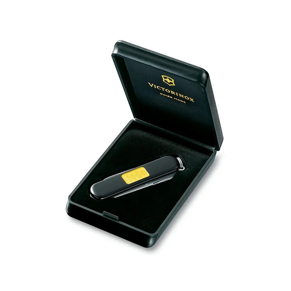 5b53b71b5482c6c1a31100229af76807.jpg Нож перочинный Victorinox Classic Union Bank of Switzerland (0.6203.87) 58мм 7функц. черный подар.ко