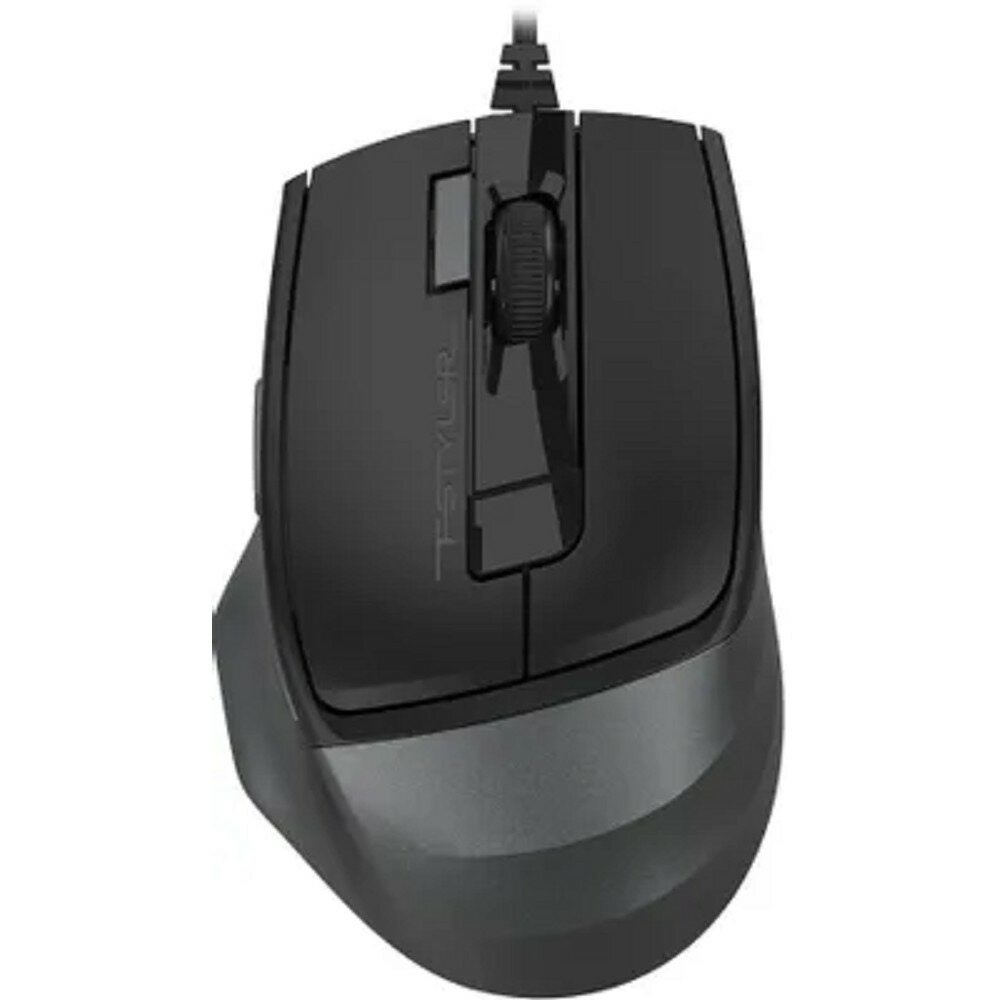 5cb0094452da6867f2dc01381c9f0fcd.jpg Мышь A4Tech Fstyler FM45S Air серый оптич. 2400dpi silent USB 7but (FM45S AIR USB (STONE GREY))