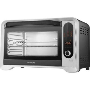 Мини-печь Hyundai MIO-HY104 35л. 1600Вт черный/серебристый