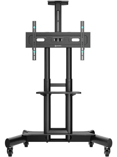 67b399ea668f382ed05758e402065e20.jpg Подставка для телевизора Onkron TS1551 черный 40"-70" макс.60.5кг напольный мобильный