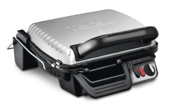 Электрогриль Tefal GC306012 2000Вт серебристый/черный