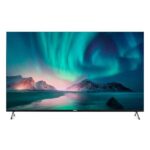 Телевизор LED Hyundai 55" H-LED55BU7006 Smart Android TV Frameless Metal черный/4K Ultra HD/DVB-T/60