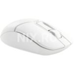Мышь A4Tech Fstyler FB12S белый оптич. 1200dpi silent беспров. BT/Radio USB 2but (FB12S USB WHITE)