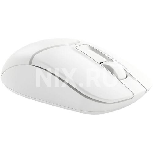 8001f4724fcfc51bec59261b206eb2a4.jpg Мышь A4Tech Fstyler FB12S белый оптич. 1200dpi silent беспров. BT/Radio USB 2but (FB12S USB WHITE)