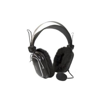 Наушники с микрофоном A4Tech HS-60 черный 2.5м мониторные