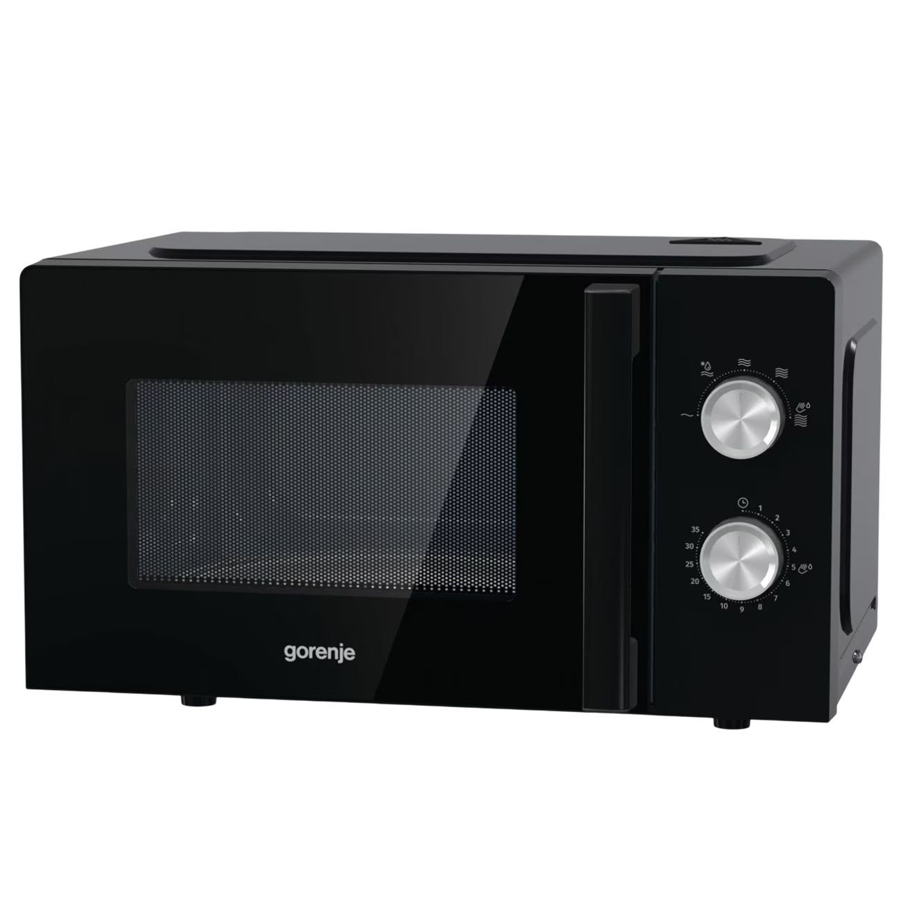 86ec8fbbf84fee9fce5678df86f21fac.jpg Микроволновая Печь Gorenje MO17E1BH 17л. 700Вт черный