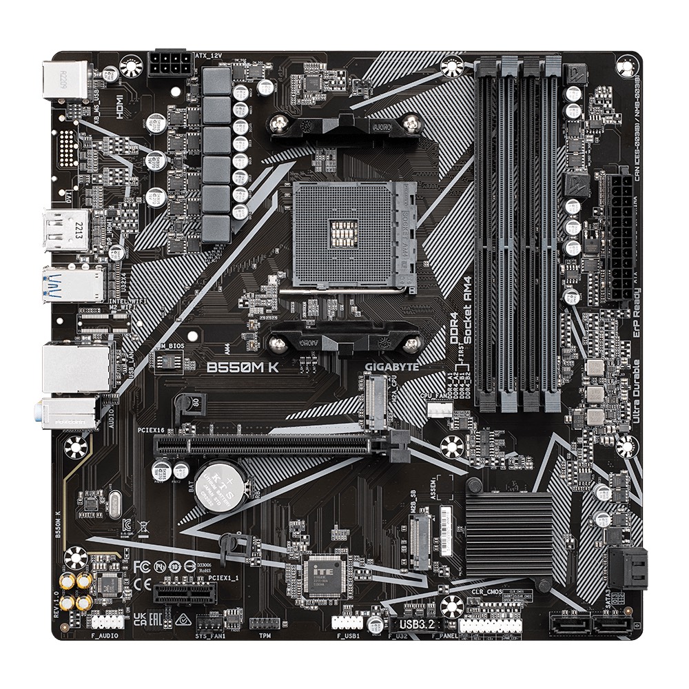 8cd6b6096af0e70f07e919ddfaa11567.jpg Материнская плата Biostar B550MX/E PRO Soc-AM4 AMD B550 4xDDR4 mATX AC`97 8ch(7.1) GbLAN RAID+VGA+DV