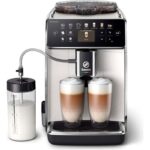Кофемашина Saeco SM6582/10 1500Вт черный/серебристый (б/у)