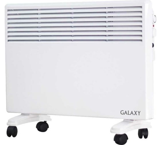 8ff5a98128f54ea23c3144687086d9ab.jpg Обогреватель конвекционный Galaxy LINE GL 8227, белый, 1700 Вт, 2 режима работы, регулируемый механический термостат, площадь обогрева 20м2, алюминиевый нагревательный Х-элемент, защита от перегрева, колеса для перемещения, возможность установки во в
