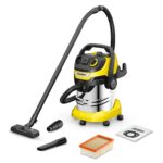 Строительный пылесос Karcher WD 5 V-25/5/22 1100Вт (уборка: сухая/сбор воды) желтый
