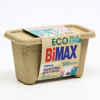 BiMax Капсулы для стирки 100 пятен 10шт (картон)