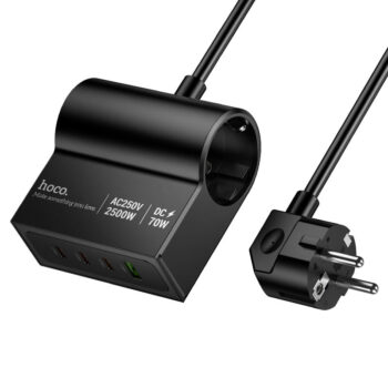 Сетевой фильтр AC34 1,5м (PD70W/3C1A) чёрный