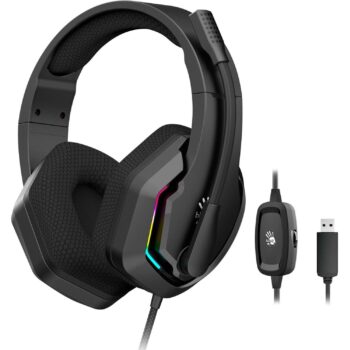 Наушники с микрофоном A4Tech Bloody G260 черный 2м мониторные USB (G260)