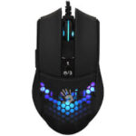 Мышь A4Tech Bloody L65 Max черный/фиолетовый оптич. 12000dpi USB 6but (L65 MAX/HONEYCOMB)
