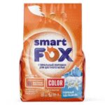 SMART FOX Порошок для стирки COLOR Горный эдельвейс, 3кг