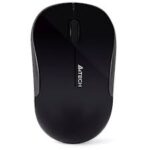 Мышь A4Tech G3-300NS черный оптич. 1200dpi silent беспров. USB для ноутбука 2but